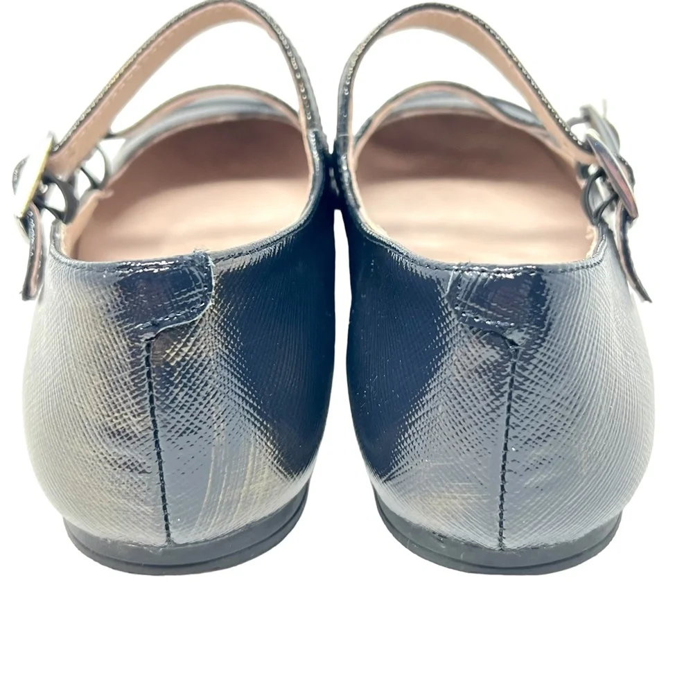 Venettini girl's 55-Sara Leather Hand Made Double Strap Mary Jane size 2.5/EU 34